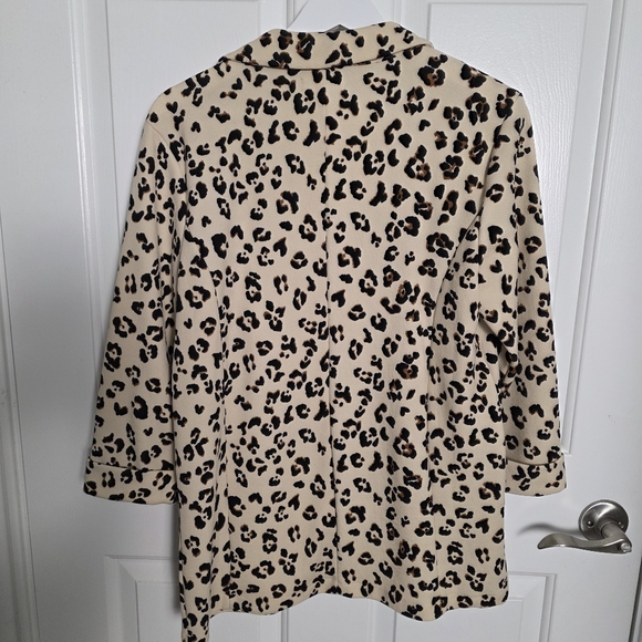 Maurices Leopard Print Blazer - Picture 2 of 3